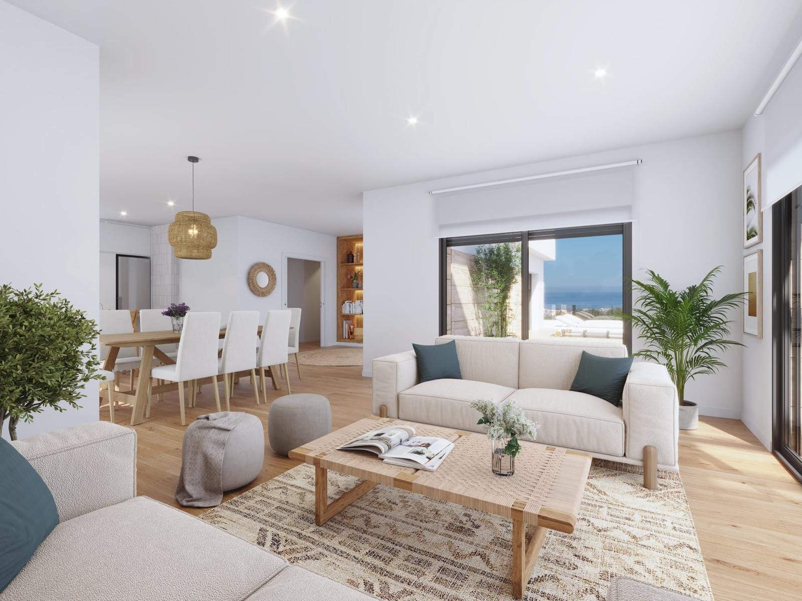 Moderne villa te koop met een oneindige zwembad in Dénia