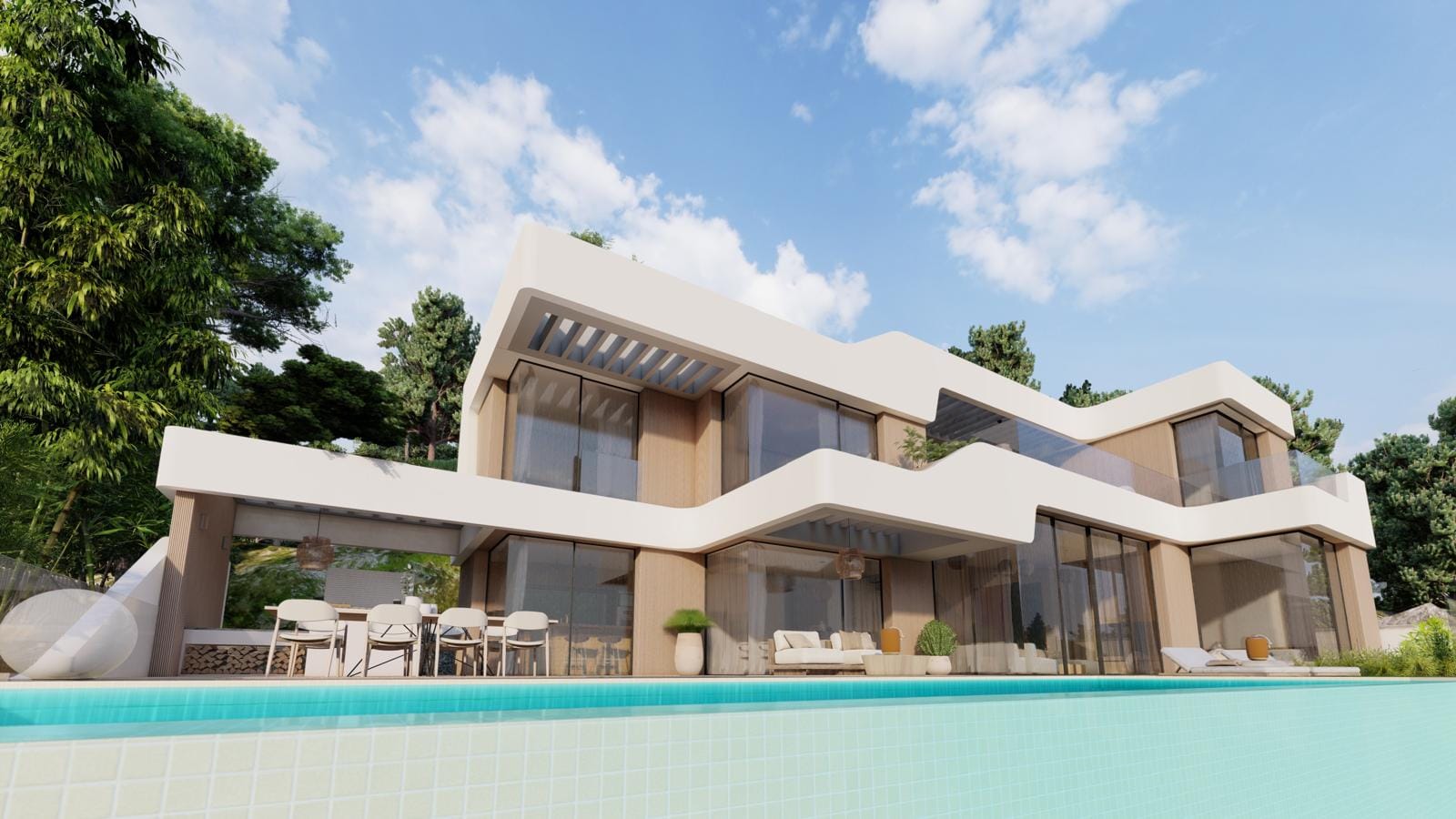 Villa Canopus con Vistas al Mar en Las Rotas Dénia
