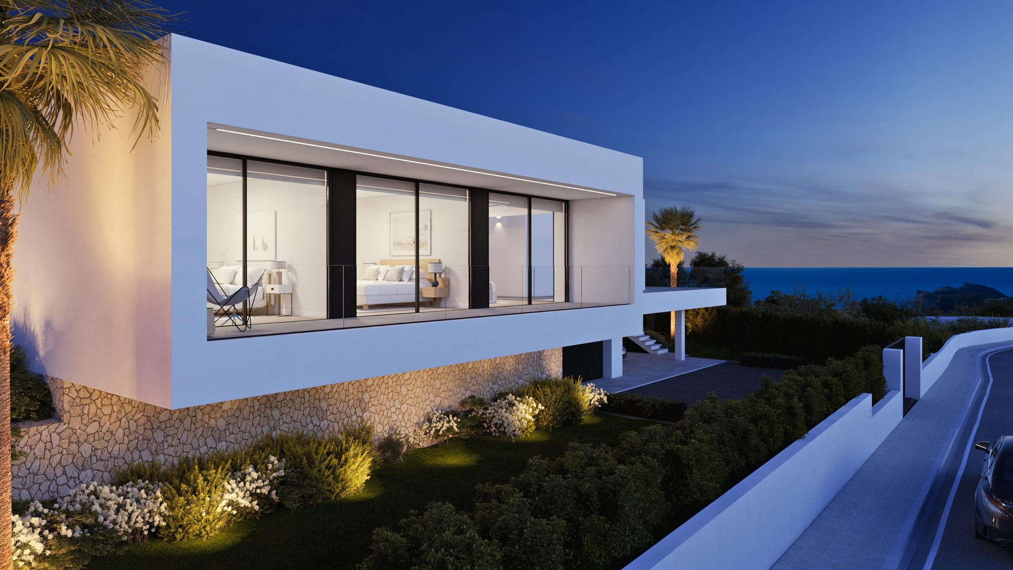Exclusiva villa contemporánea con piscina infinita y vistas al mar, Moraira