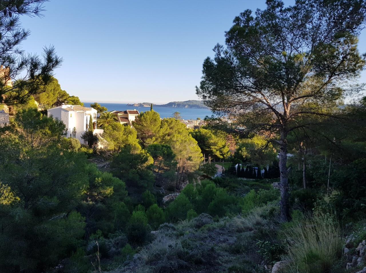 PARCELA EDIFICABLE CON VISTAS AL MAR EN CORONA JÁVEA