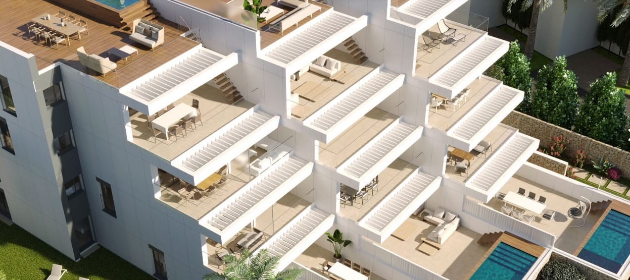 Penthouse zum Verkauf in Denia direkt am Meer