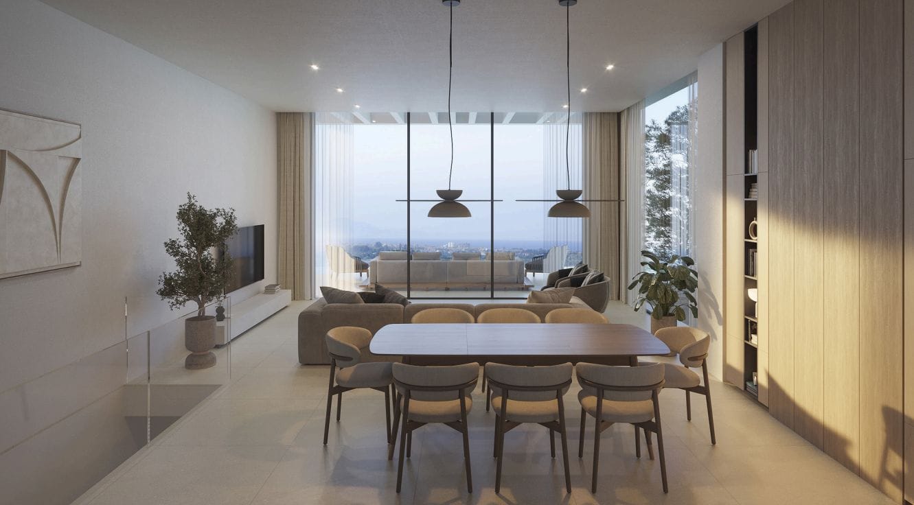Villa met een eigentijds ontwerp, met een panoramisch uitzicht en infinity zwembad op de Montgó, Dénia.
