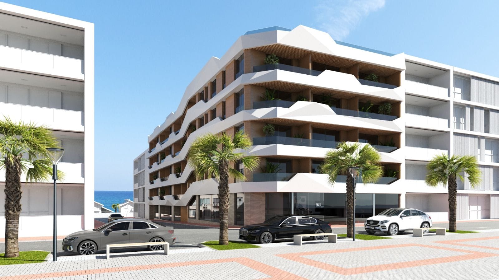 Appartement met 2 slaapkamers in Guardamar, op 100m van het strand