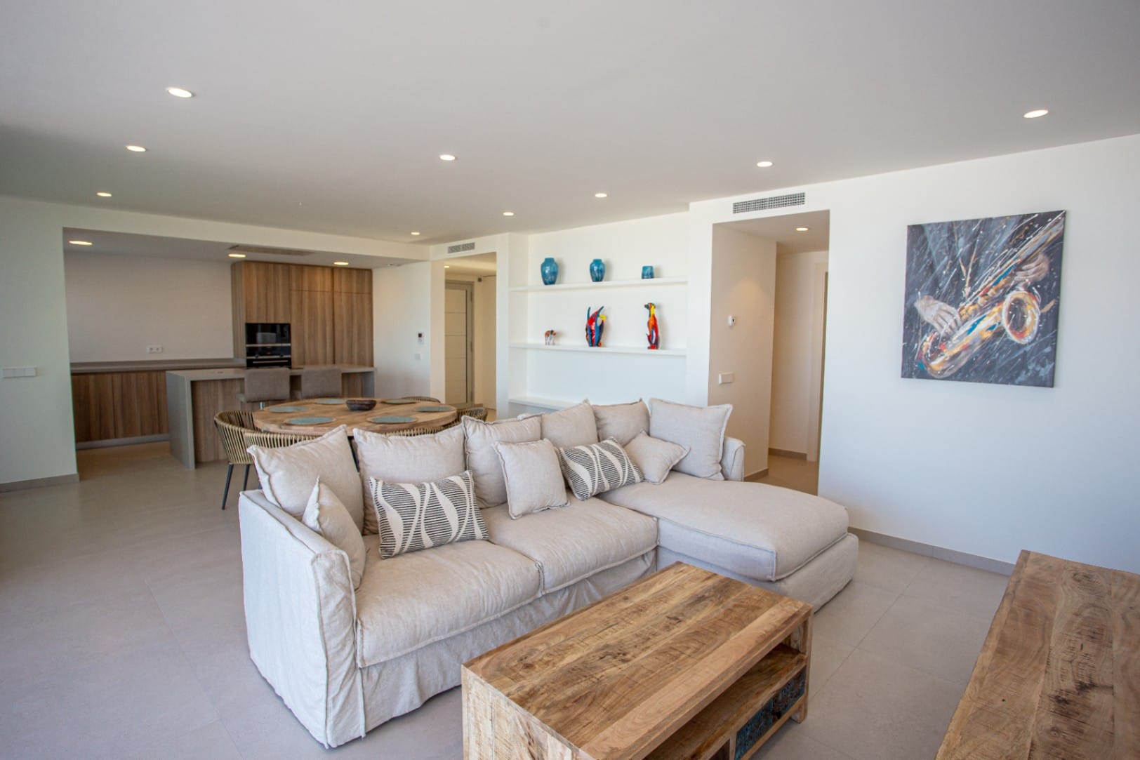 Villa contemporánea de obra nueva en Moraira con vistas panorámicas al mar y alta eficiencia energética
