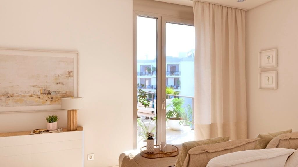 Apartamentos modernos en Denia andando a la playa