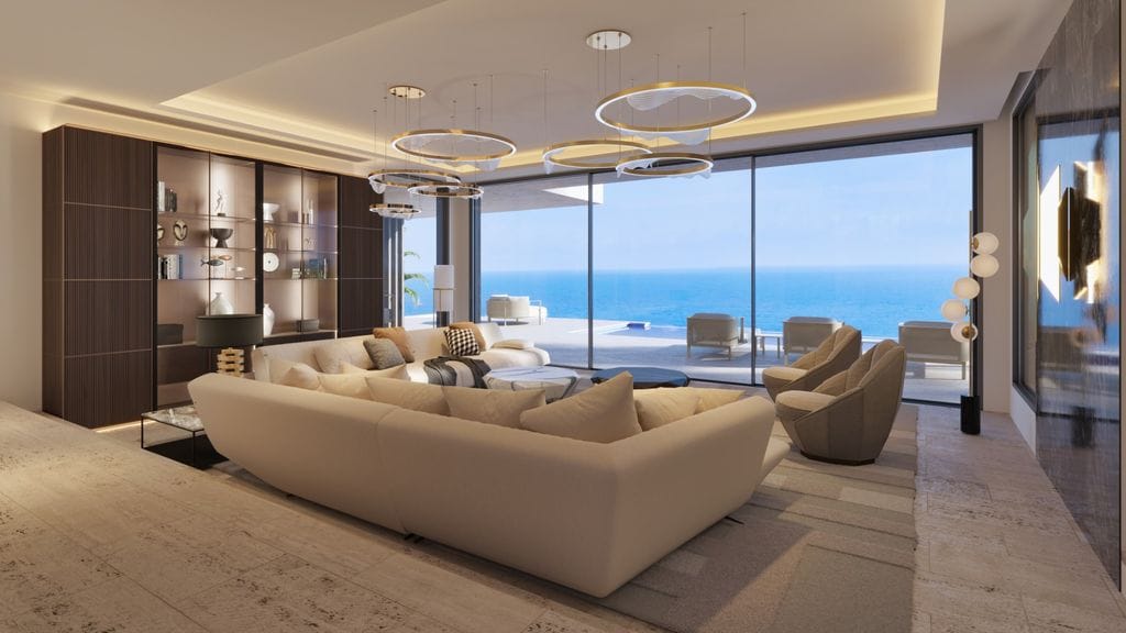 PRACHTIGE LUXE VILLA IN AANBOUW AAN DE KUST IN CABO LA NAO