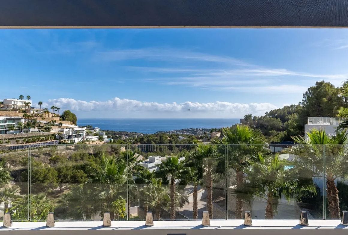 Exclusiva villa de lujo con vistas panorámicas al mar en Rincón de Galeno, Benissa