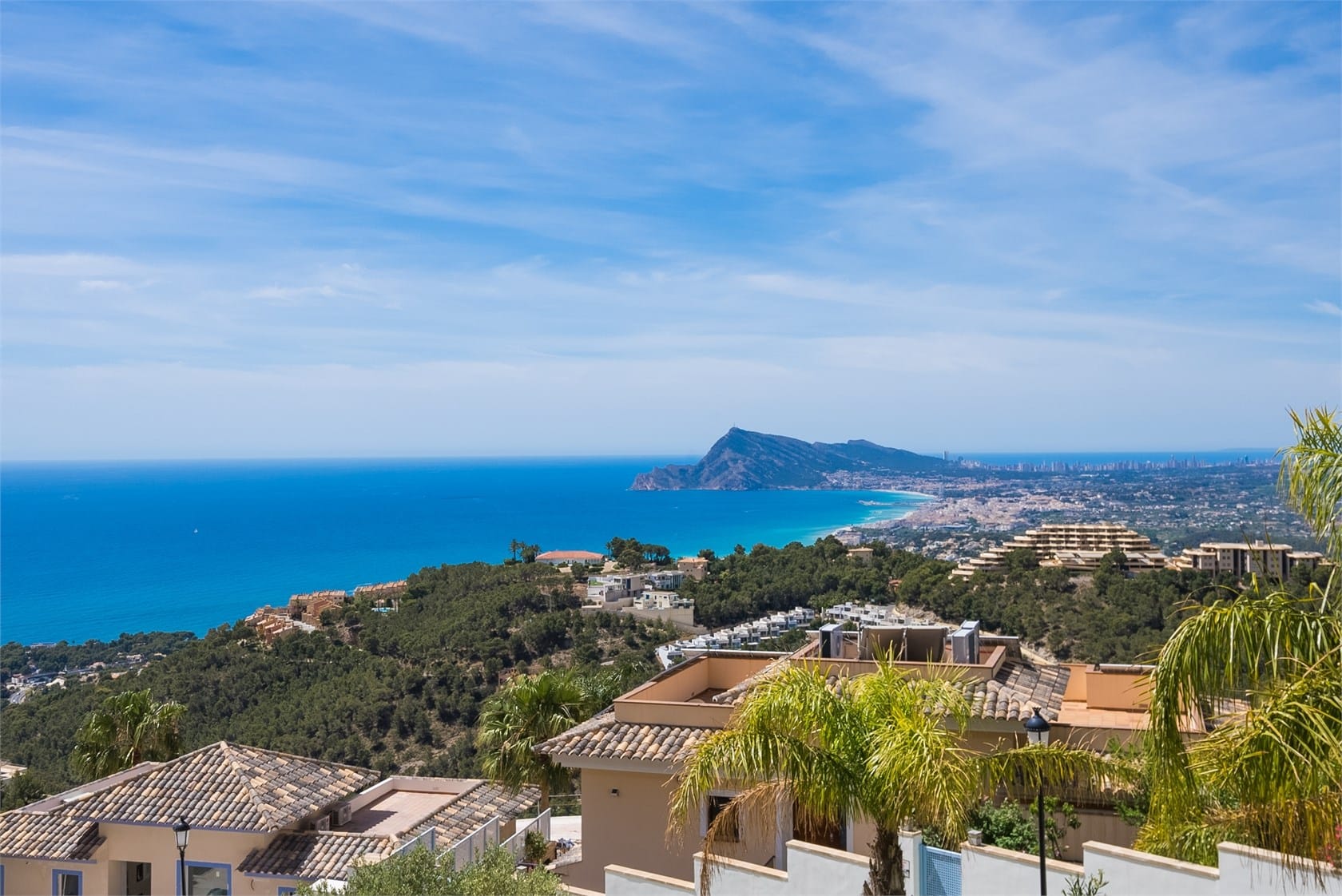 Luksusowa willa z widokiem na morze w Altea Hills