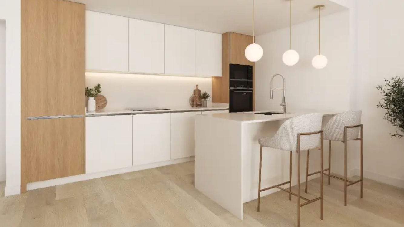 Appartement d'une chambre dans une urbanisation avec services exclusifs près de la mer
