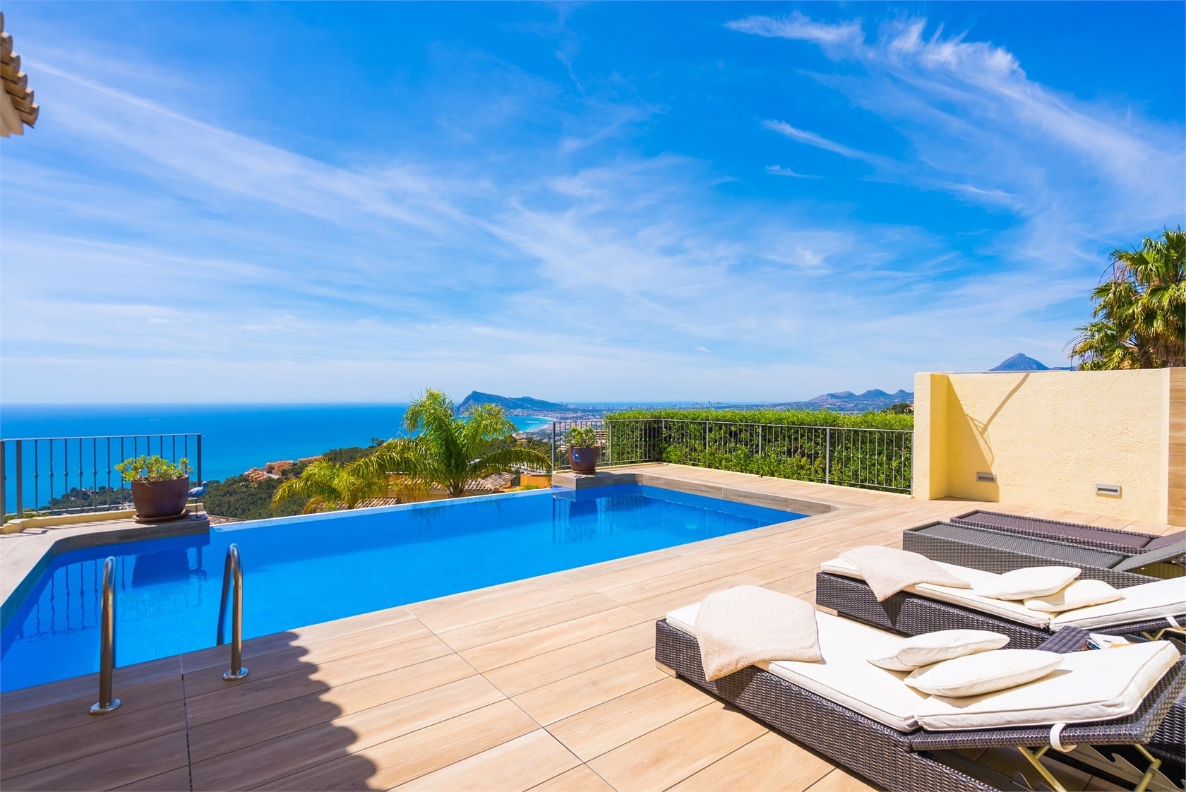 Luksusowa willa z widokiem na morze w Altea Hills
