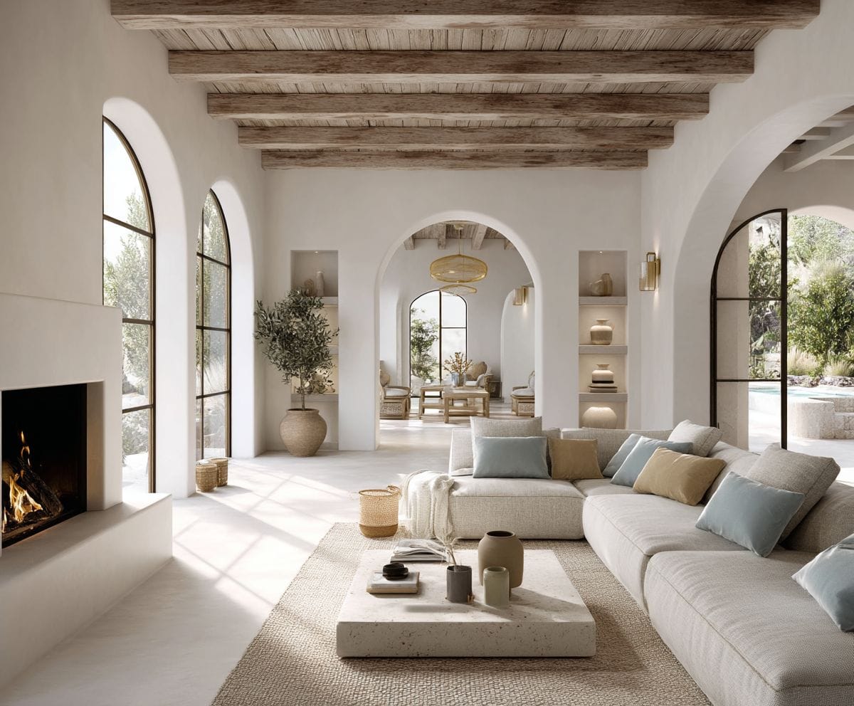 La villa Tramontana à Moraira est une maison de luxe avec vue sur la mer sur un grand terrain sur la Costa Blanca