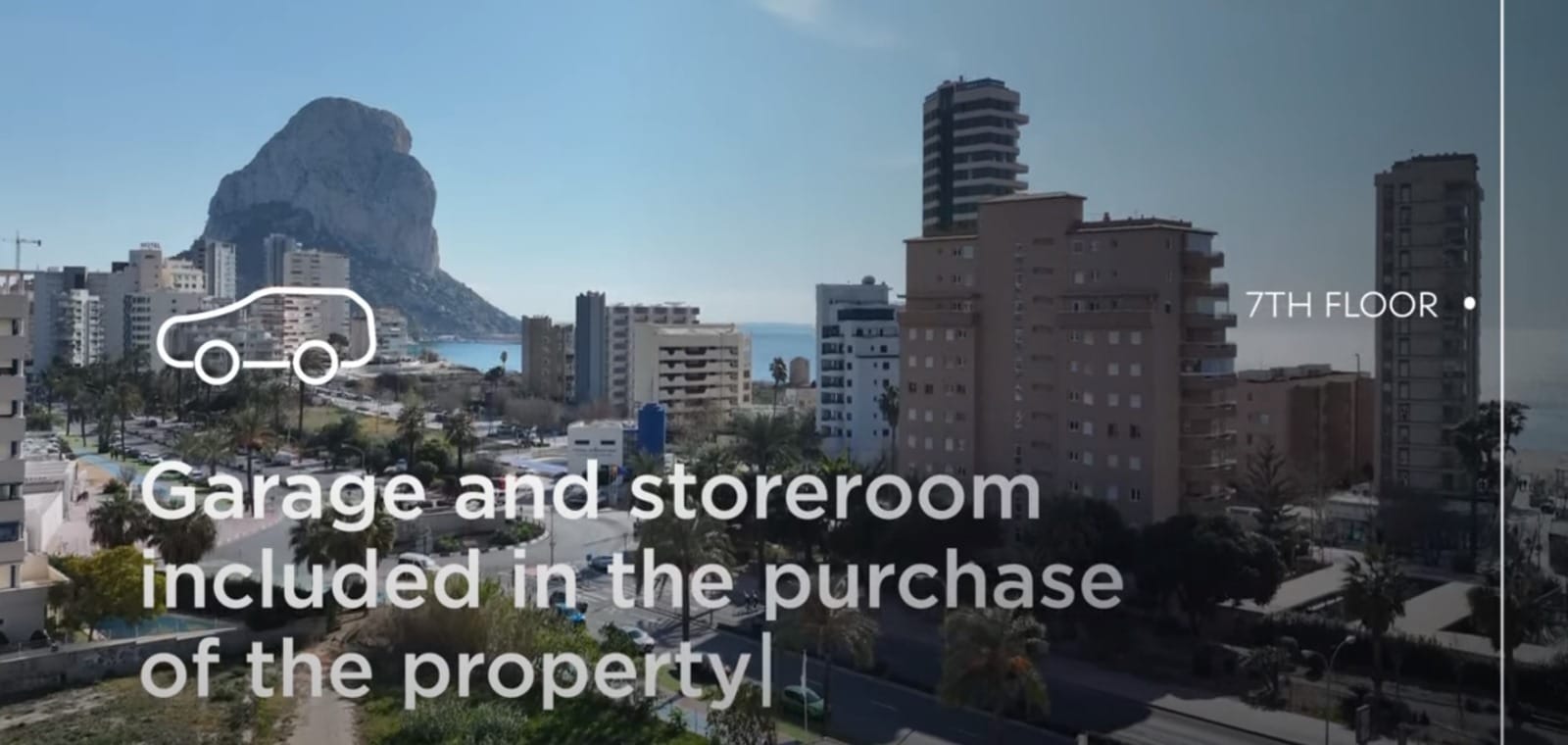 Alquiler de larga temporada – Apartamento moderno con vistas al mar en Calpe