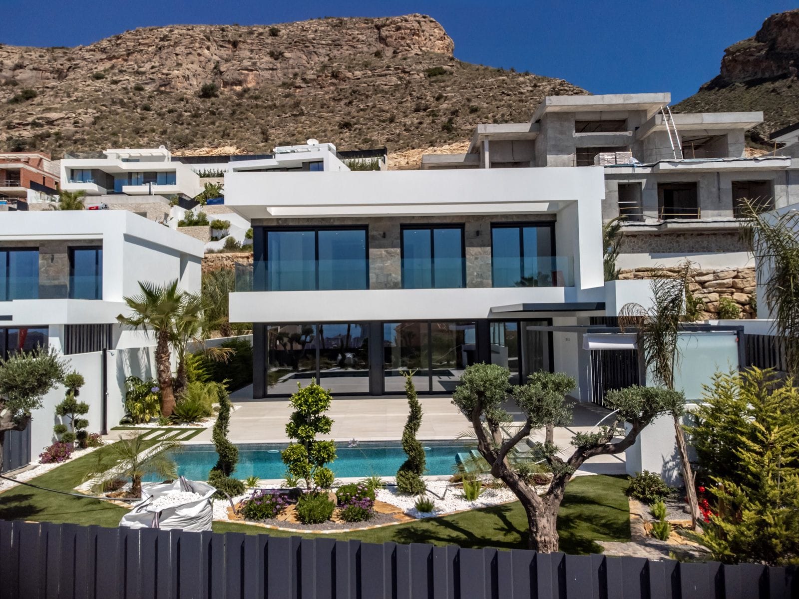 Magnífica villa moderna con vistas al mar en Benidorm