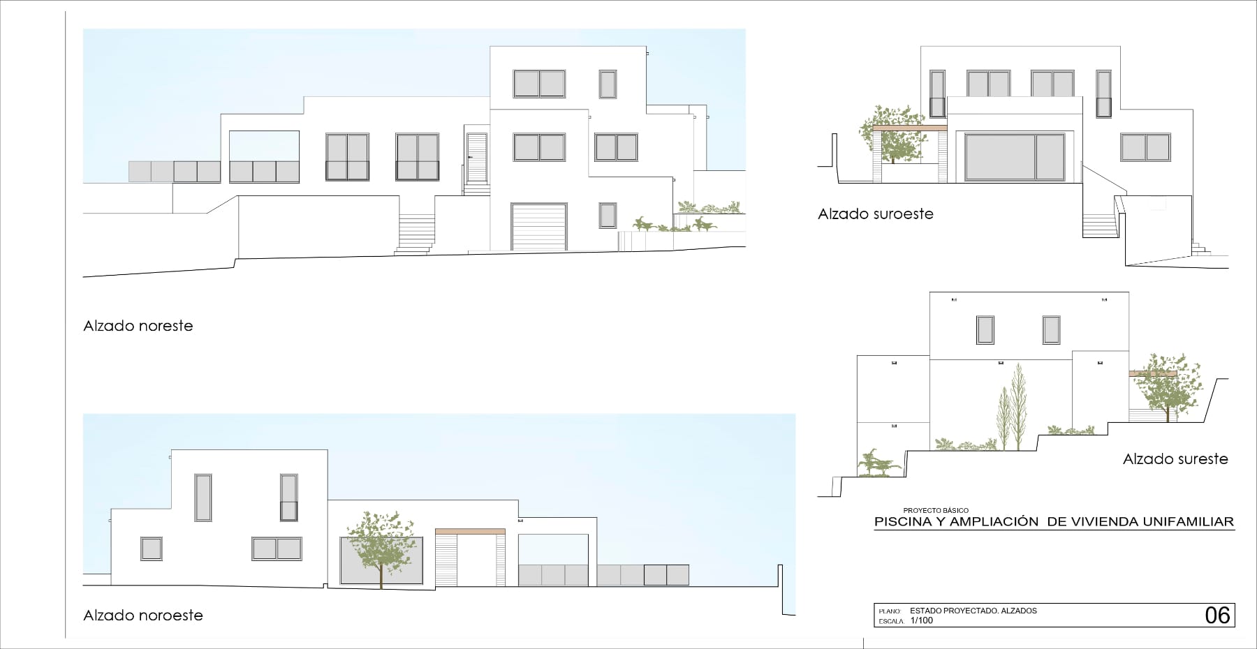 Chalet de obra nueva en El Portet, Moraira.