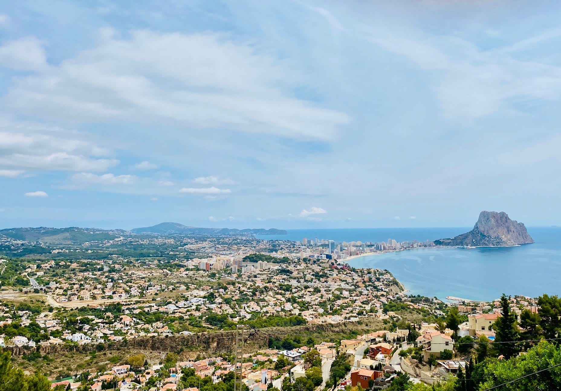 NOUVEAU PROJET À CALPE AVEC DES VUES SPECTACULAIRES