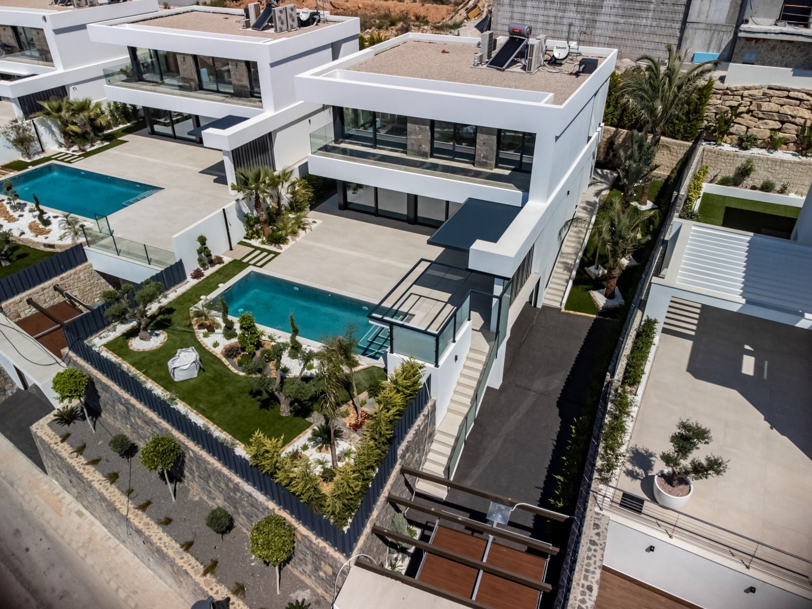 Magnífica villa moderna con vistas al mar en Benidorm