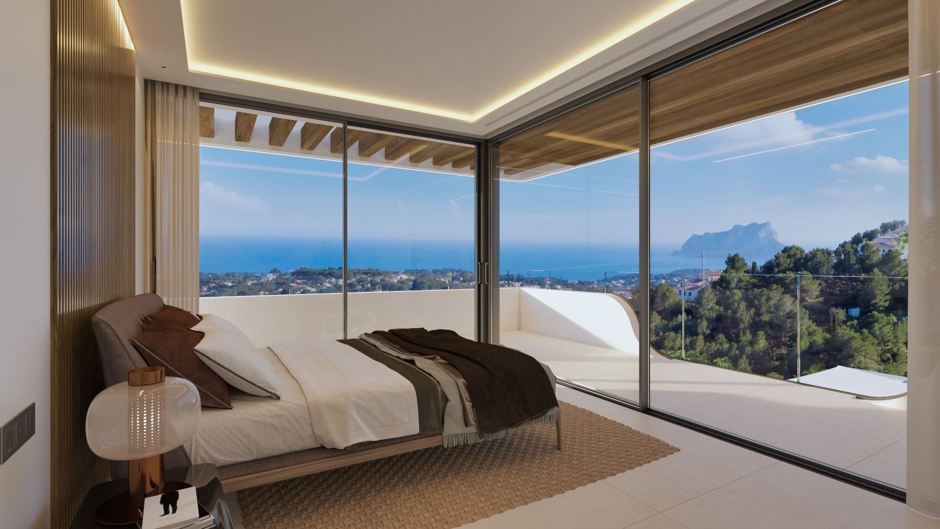 VILLA DE LUXE AVEC VUE SUR LA MER À VENDRE À MORAIRA