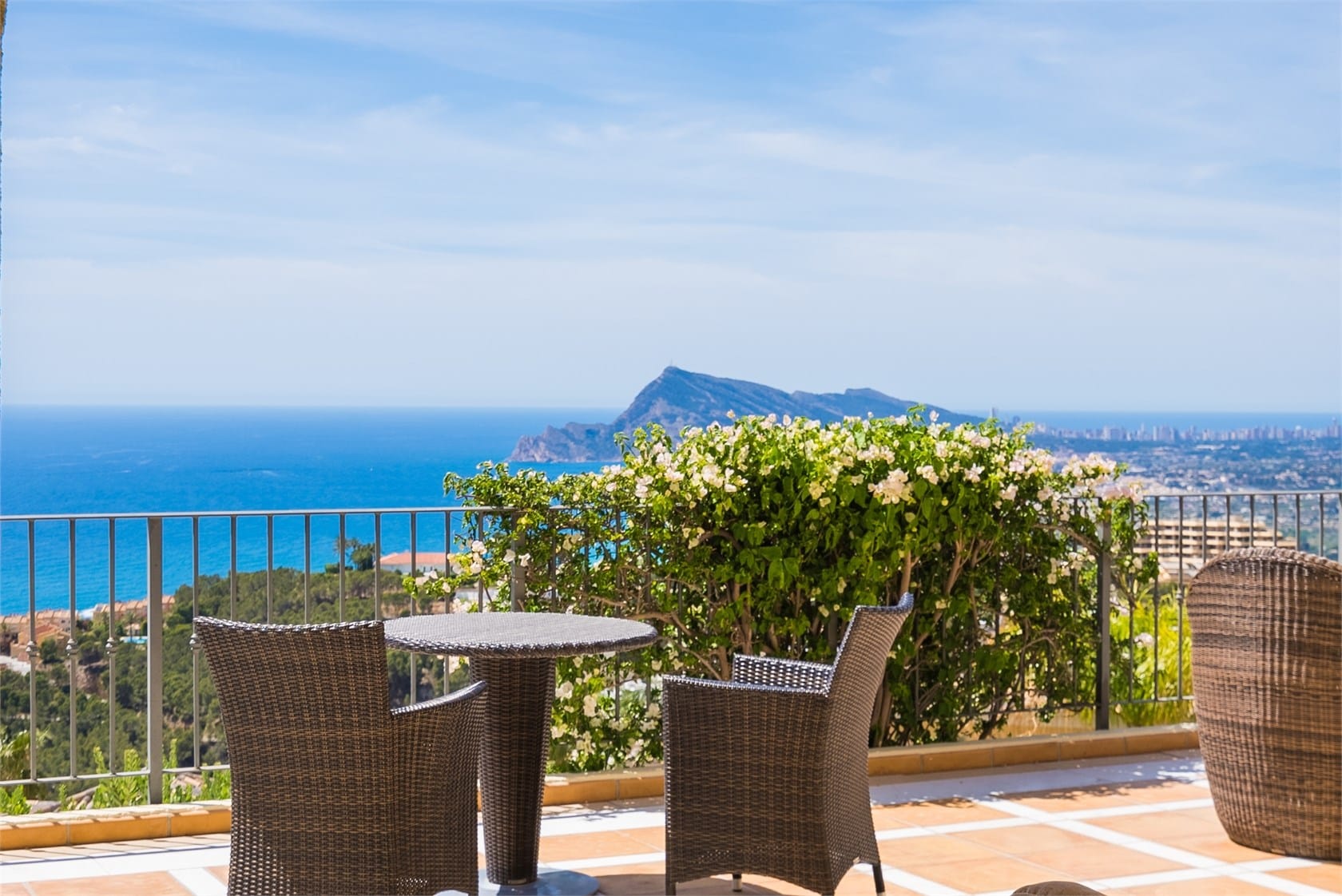 Luksusowa willa z widokiem na morze w Altea Hills