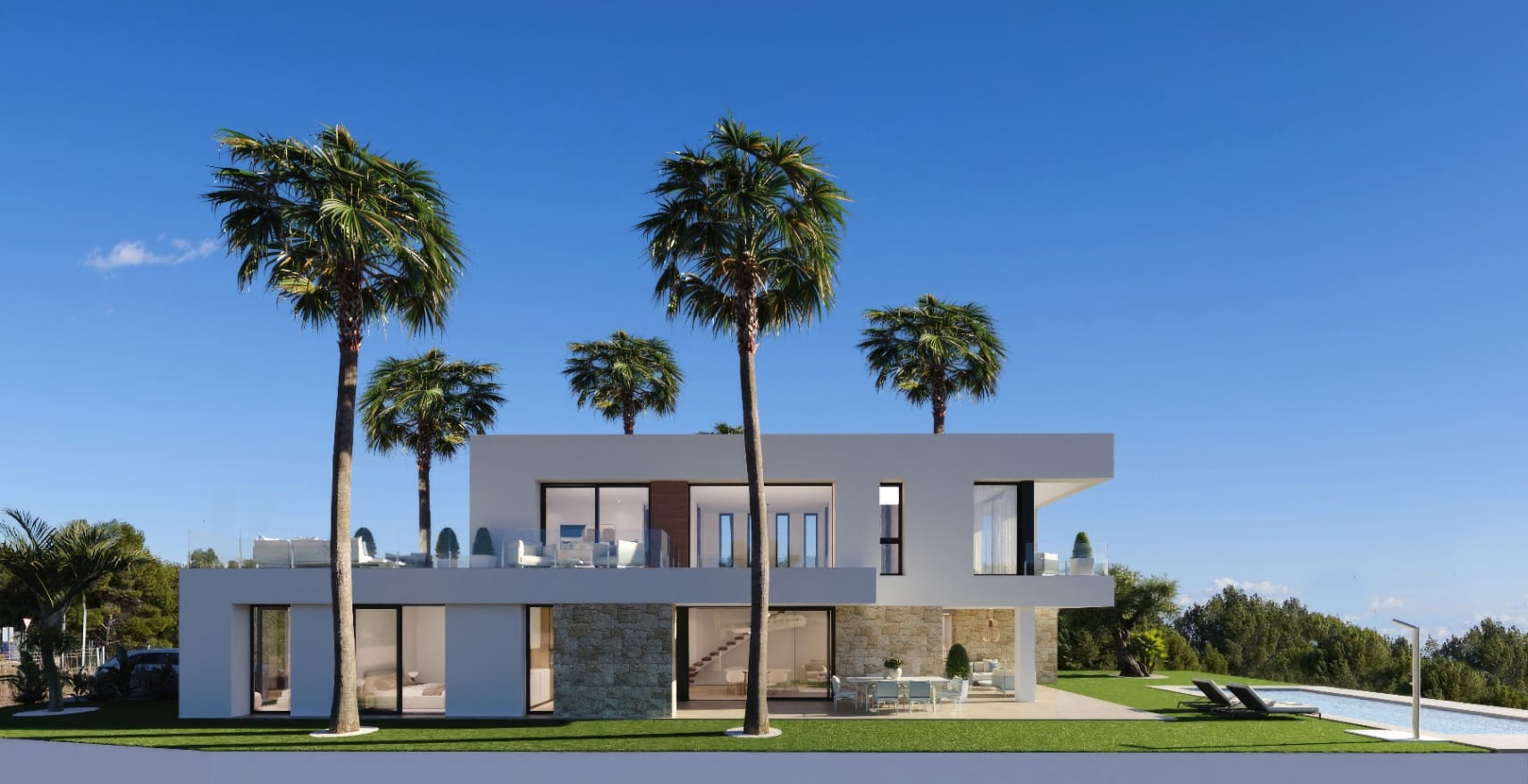 Neue Luxusvilla in Sierra Cortina