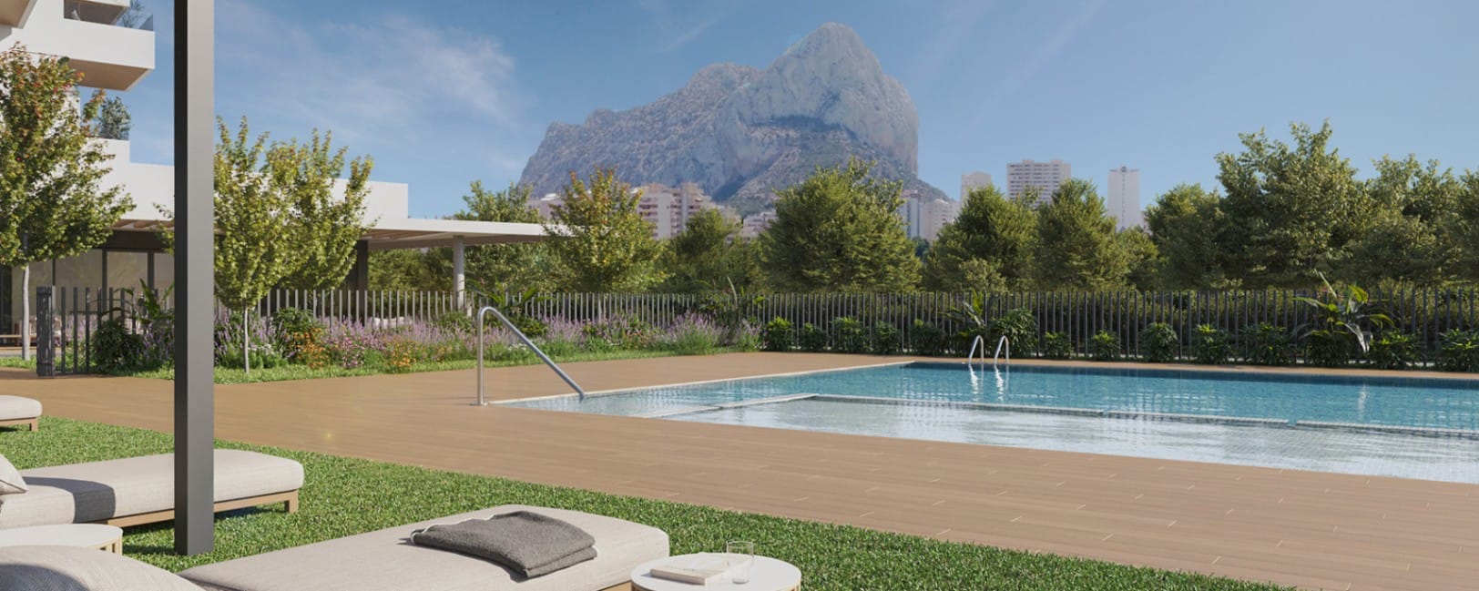 Apartamentos de 3 habitaciones en Calpe