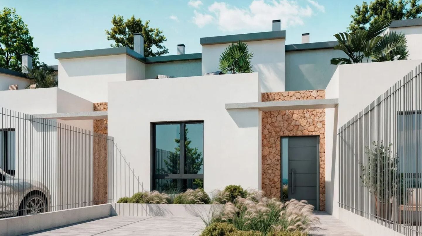 Casa adosada en Finestrat con piscina y 2 dormitorios en venta