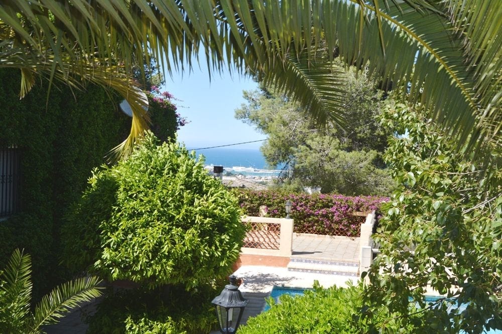 Villa con vistas al mar en Denia