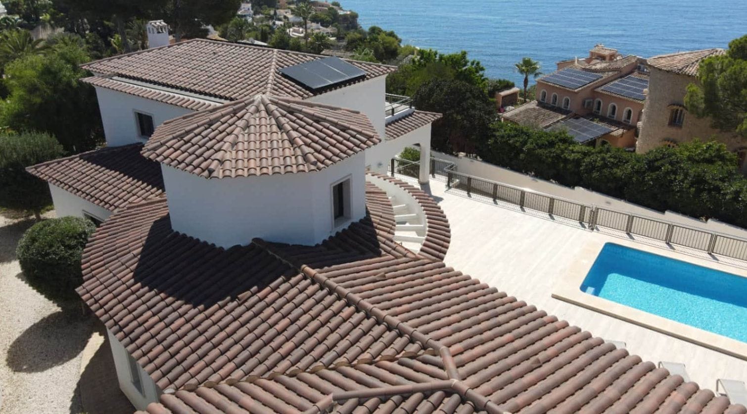 Villa met 4 slaapkamers en uitzicht op zee in Moraira