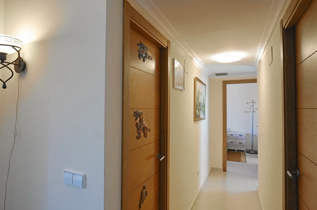 Penthouse appartement met uitzicht op de bergen