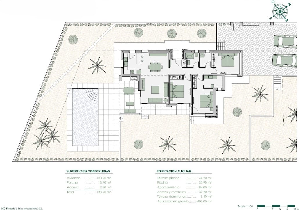 Villa de lujo en Benissa de 3 dormitorios