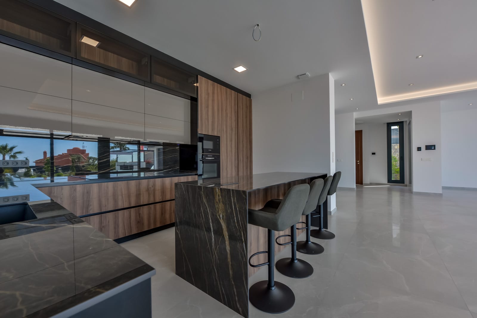 Magnífica villa moderna con vistas al mar en Benidorm