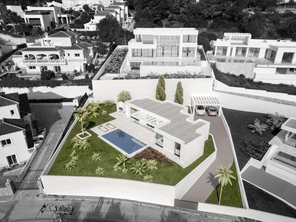 Villa moderne de 3 chambres à Moraira