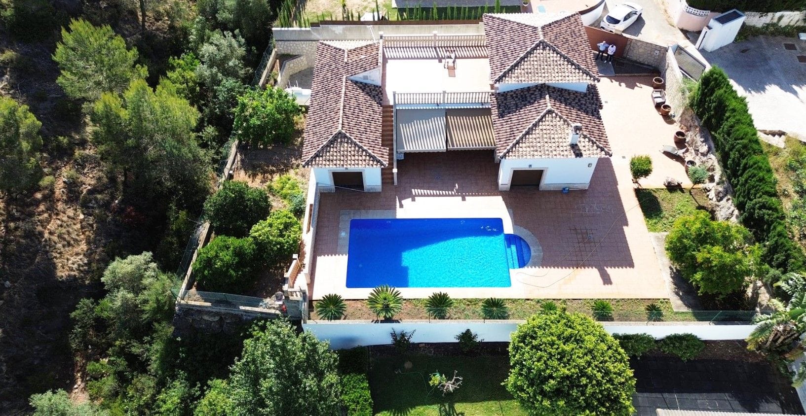 Villa con piscina en el Montgó de Dénia con piscina