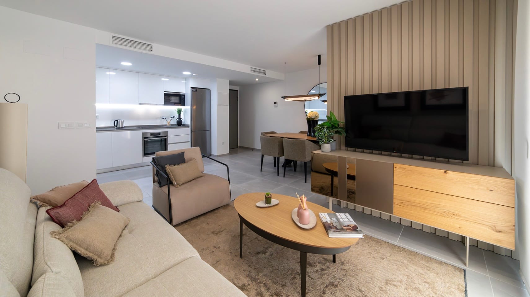Luxe appartement met 2 slaapkamers op 300 meter van het strand: Punta Prima