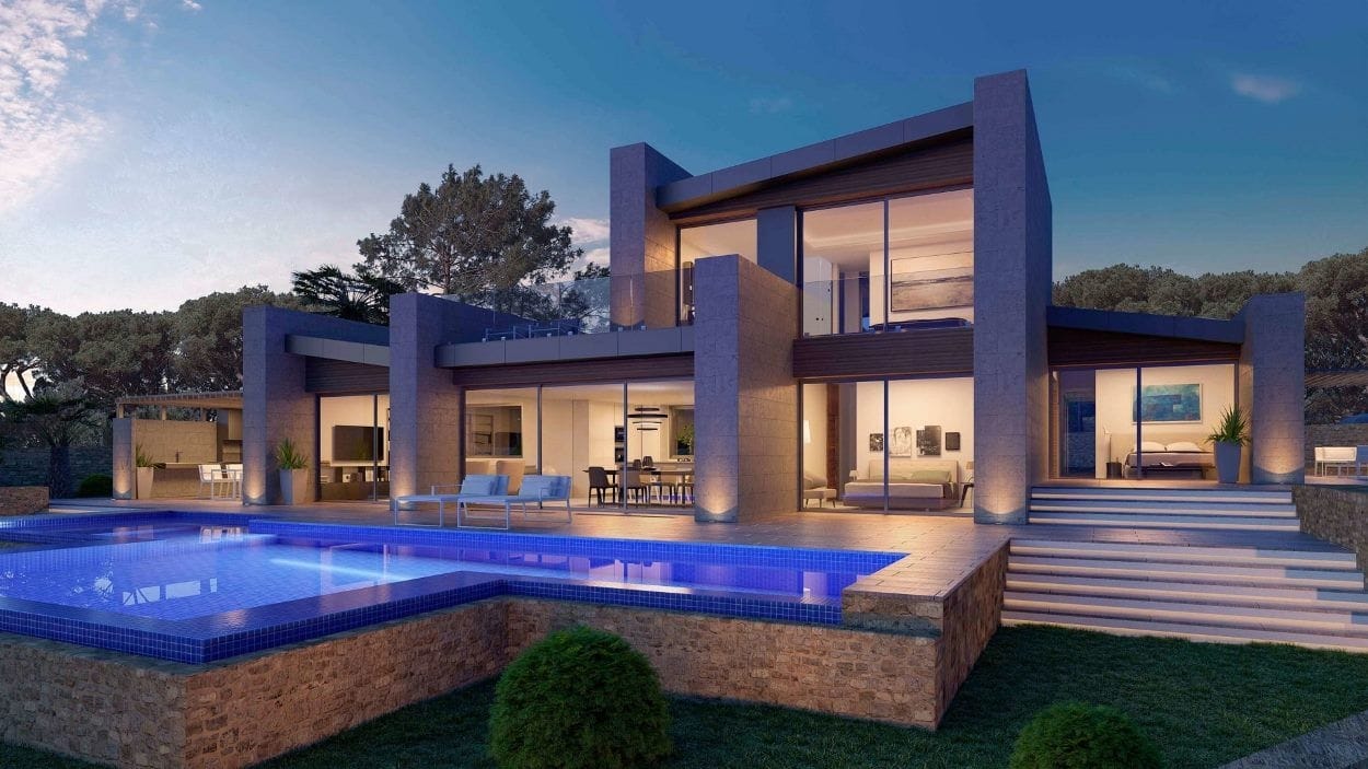 Espectacular Villa en primera línea en la zona Balcón del Mar en Javea