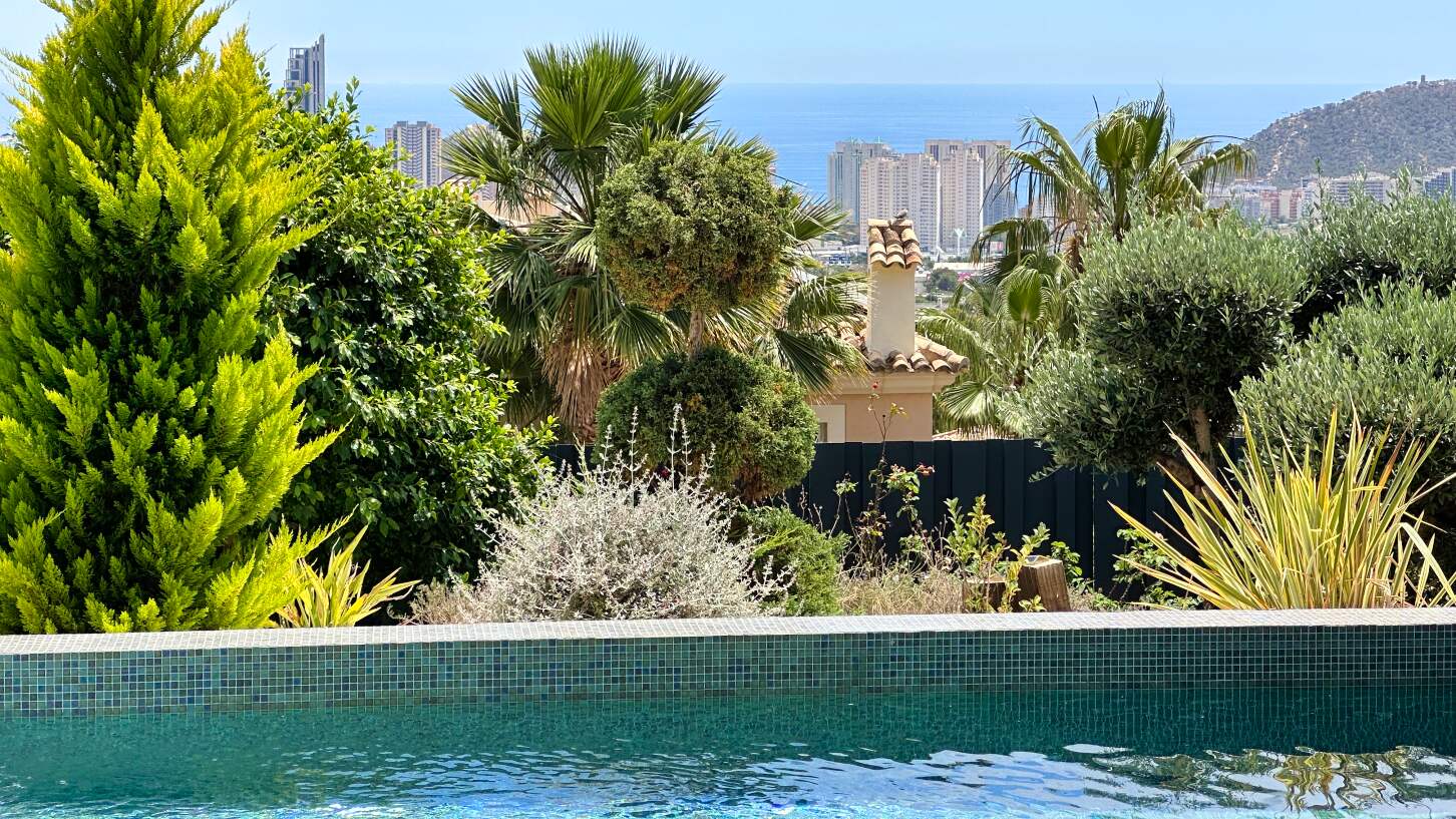Villa de luxe à Sierra Cortina, Finestrat avec vue sur la mer
