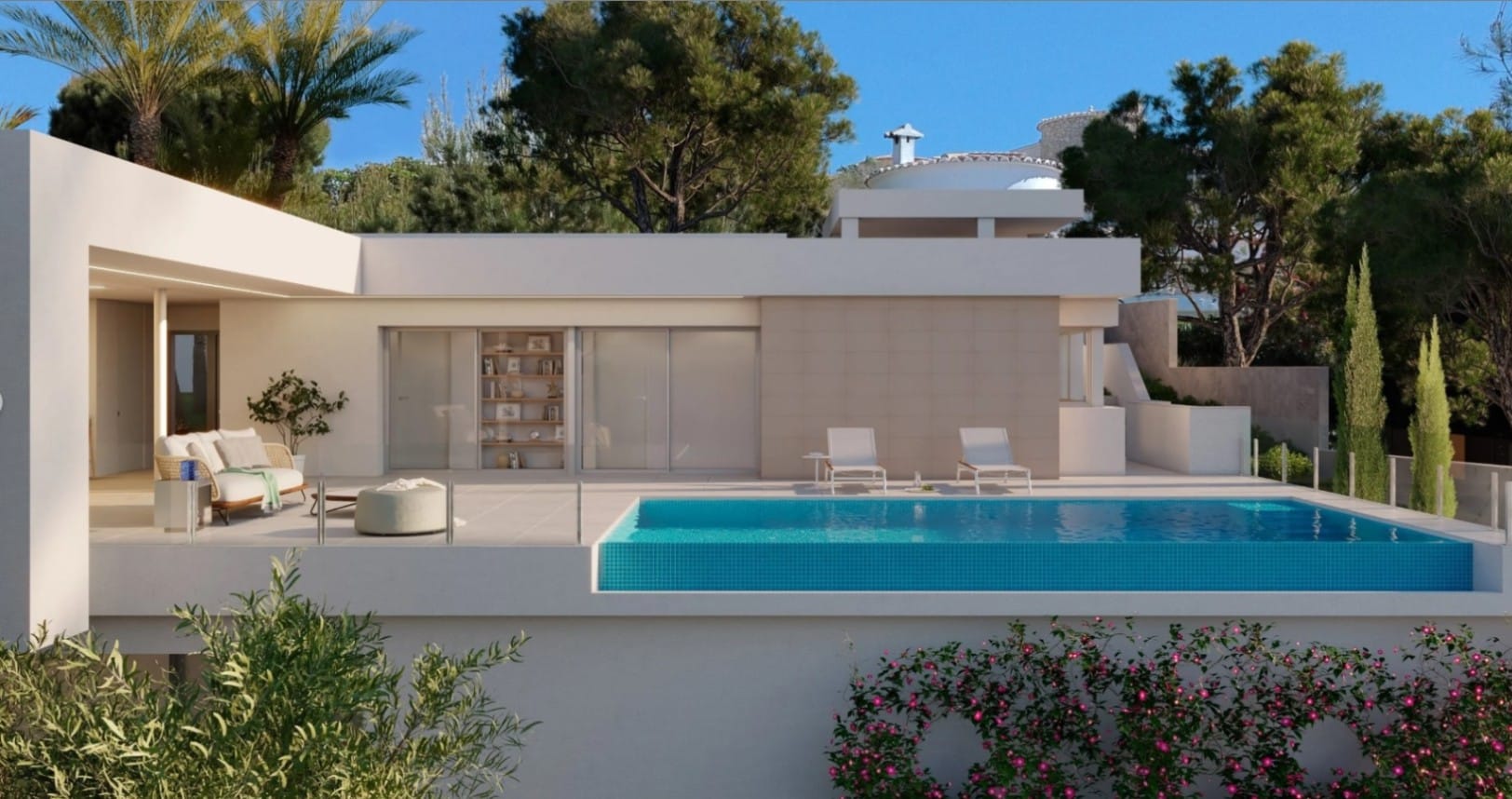 Villa de luxe à Moraira avec piscine privée et vue sur la mer
