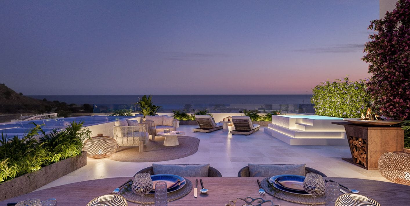 Apartamento en Villajoyosa: 3 habitaciones, 2 baños y piscinas comunitarias.