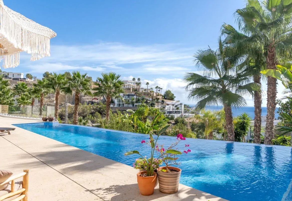 Exclusiva villa de lujo con vistas panorámicas al mar en Rincón de Galeno, Benissa