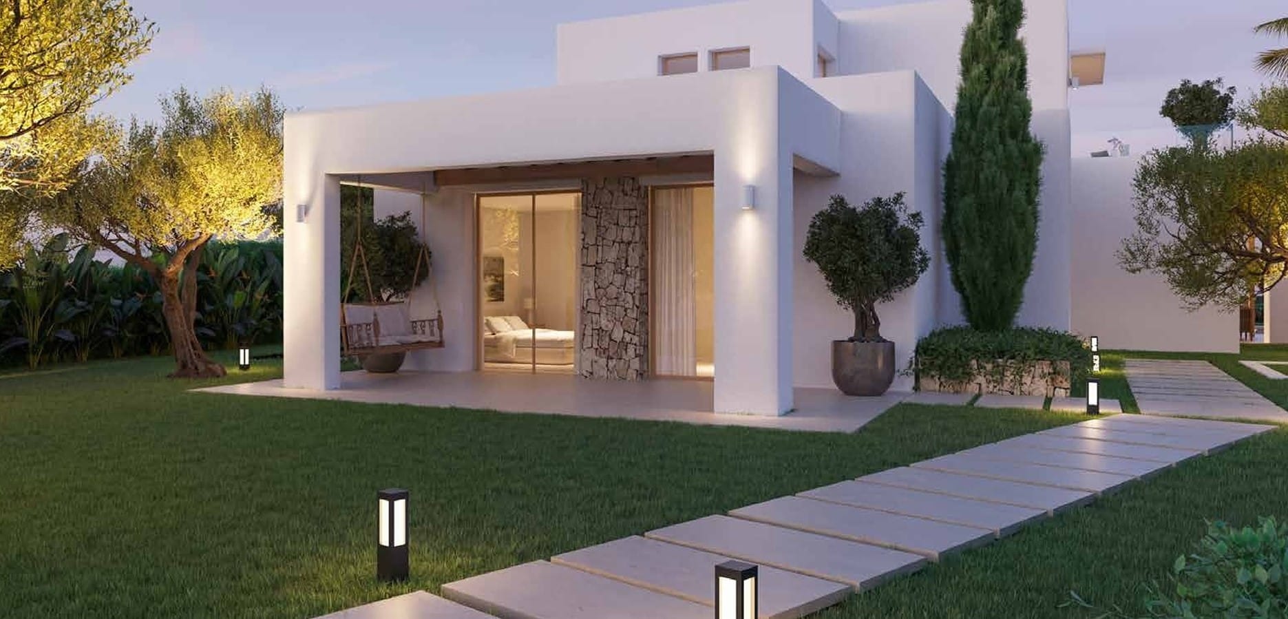 Villa de nueva construcción en Jávea con vistas al mar en Javea