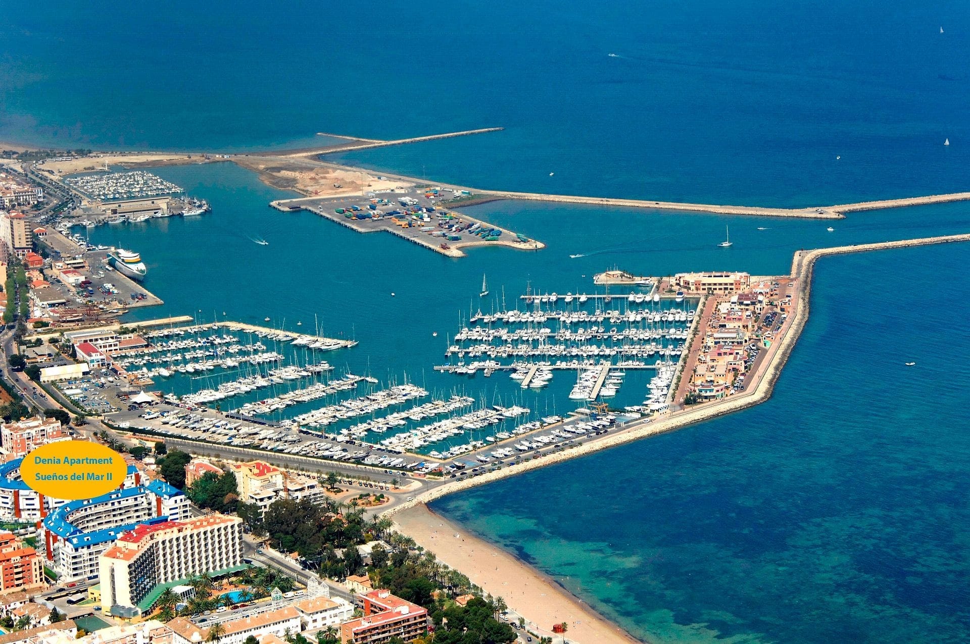 Appartement à vendre à Denia avec vue sur la mer et piscine