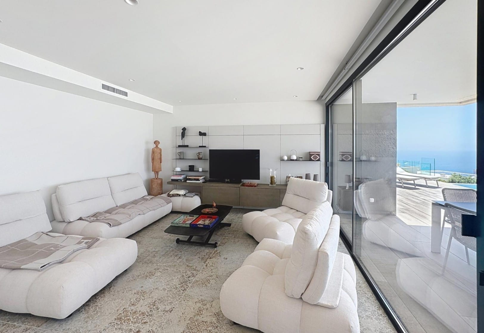 Luxe villa in Moraira met panoramisch uitzicht op zee