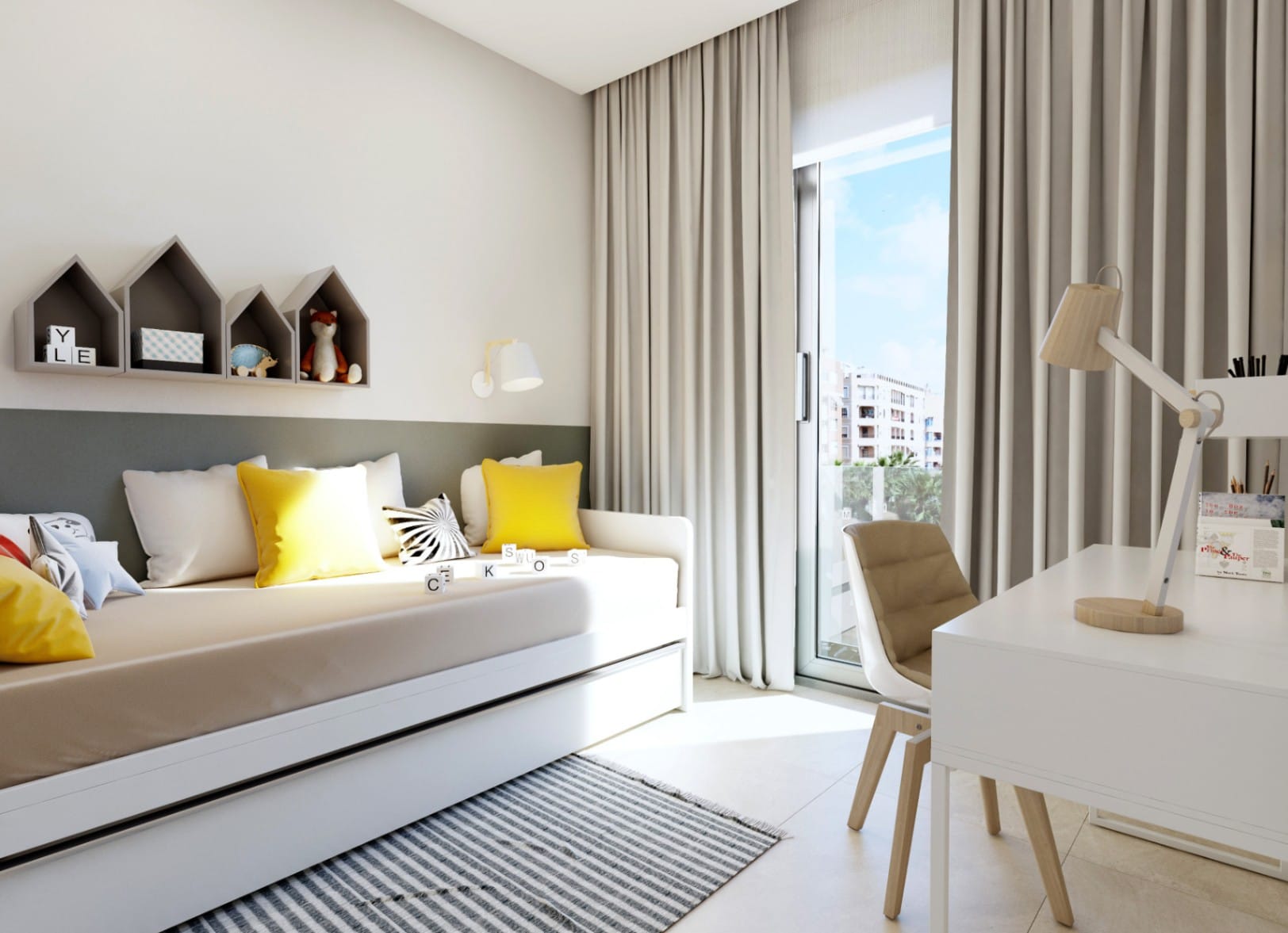 Appartement met 2 slaapkamers in Guardamar, op 100m van het strand