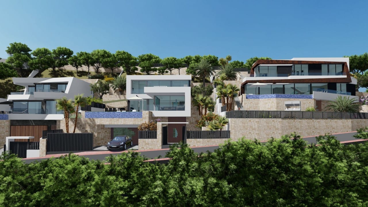 NOUVEAU PROJET DE VILLA MODERNE À CALPE