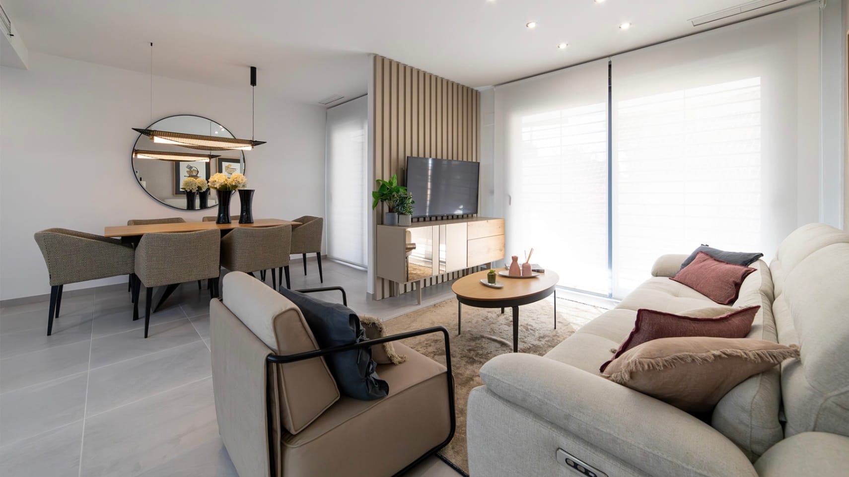 Luxe appartement met 2 slaapkamers op 300 meter van het strand: Punta Prima