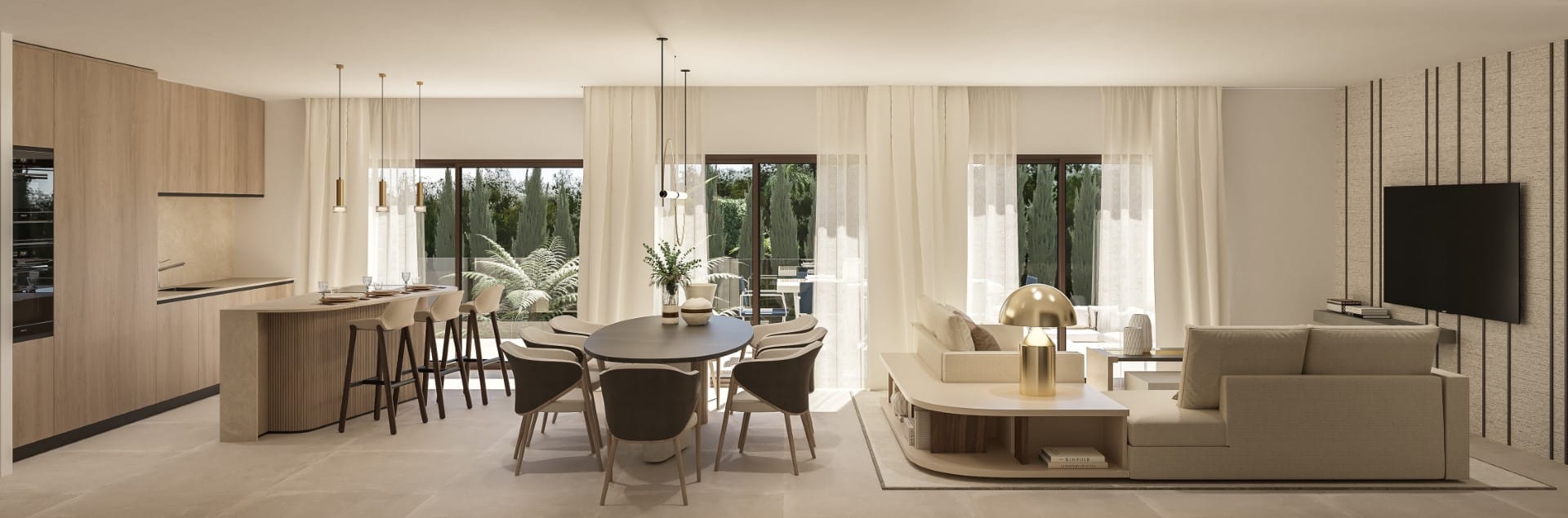 Villa Moderna con Vistas al Mar y la Montaña en Jávea