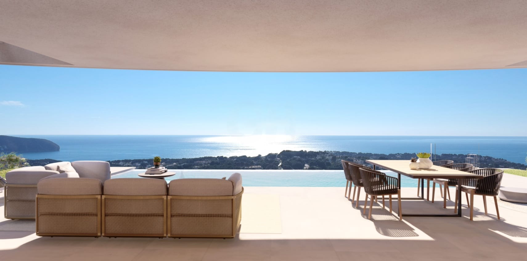 Luxe villa met 5 slaapkamers en uitzicht op zee