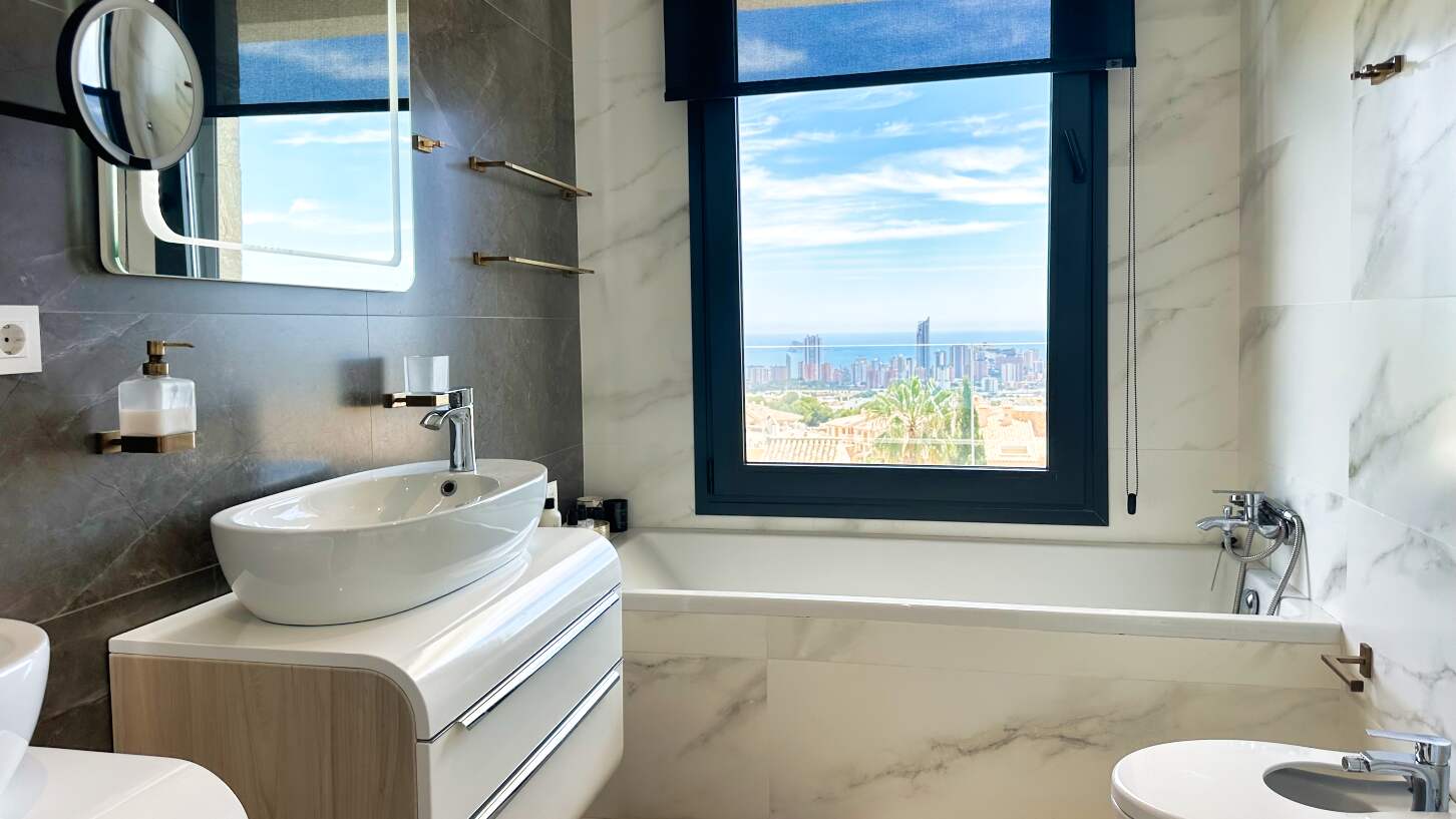 Villa de luxe à Sierra Cortina, Finestrat avec vue sur la mer
