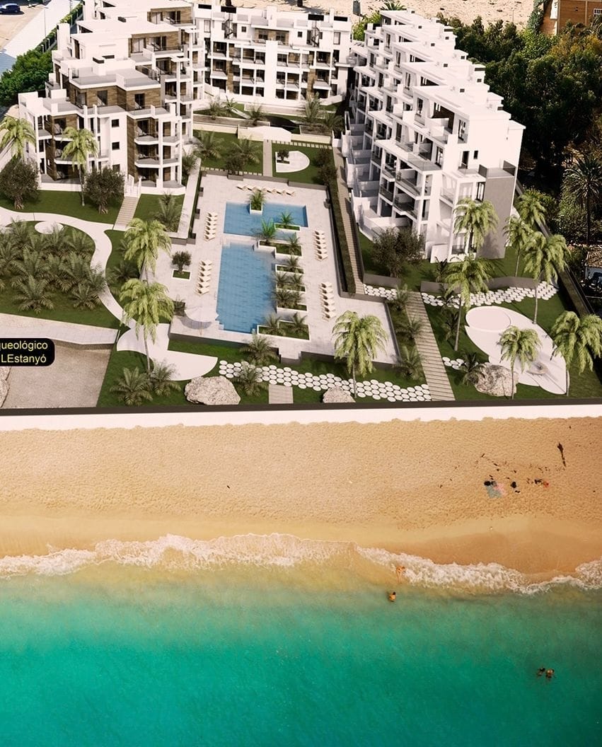 Eerste lijn - nieuwe appartementen in Denia