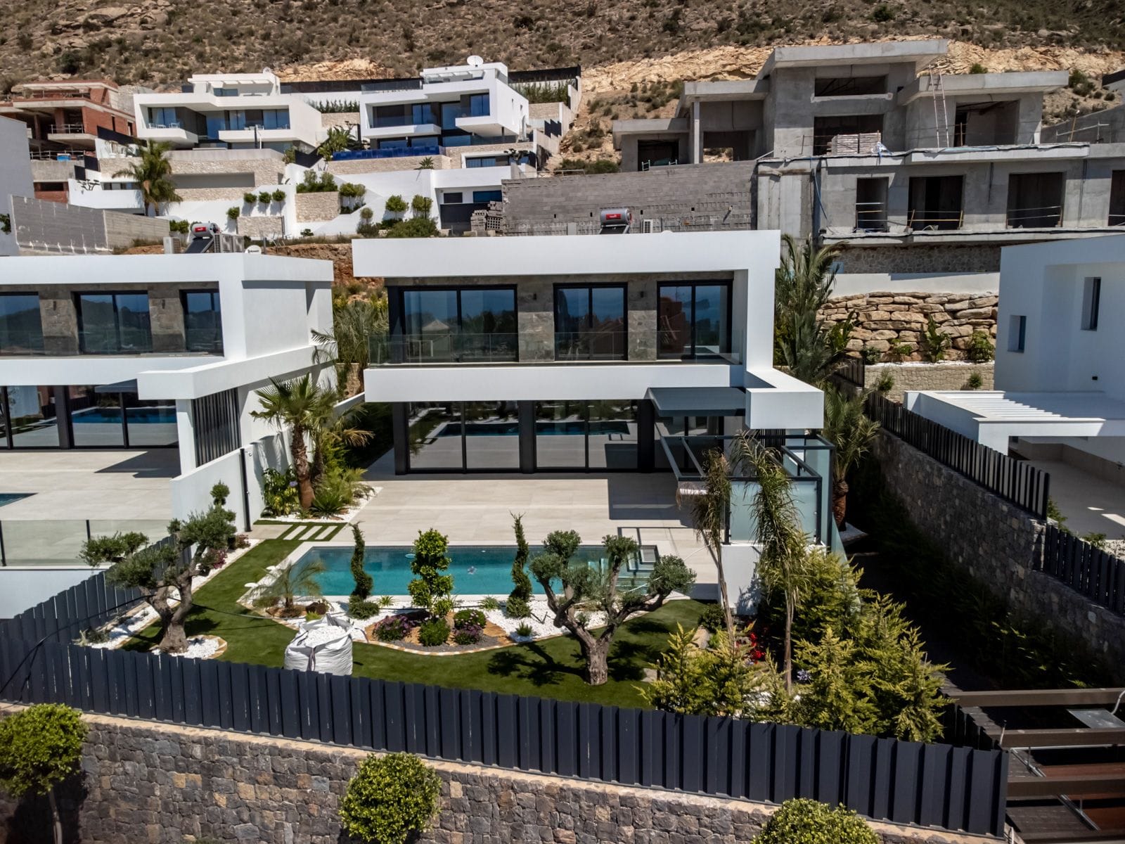 Magnífica villa moderna con vistas al mar en Benidorm
