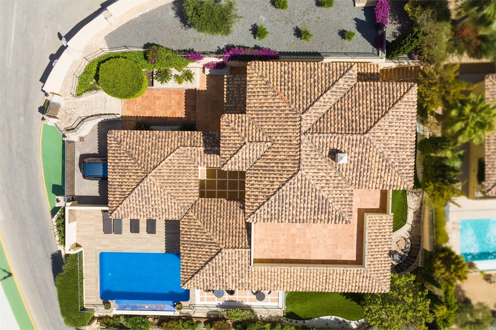 Luksusowa willa z widokiem na morze w Altea Hills